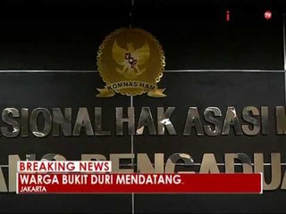 Tuntut keadilan penggusuran, warga Bukit Duri datangi Komnas HAM - iNews Breaking News 28/09