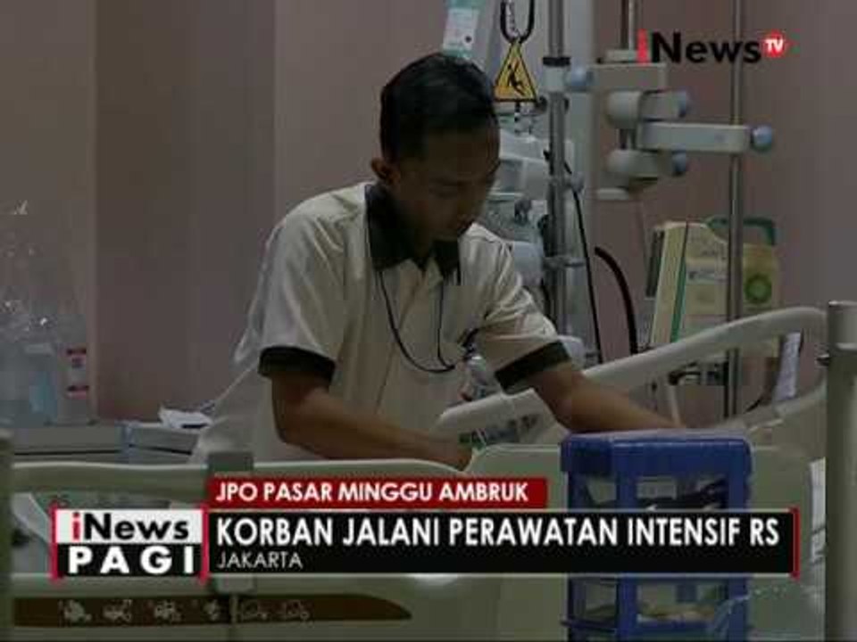 Salah satu korban JPO ambruk masih dalam perawatan - iNews Pagi 27/09
