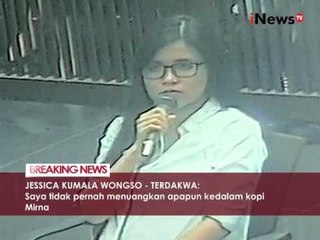 JPU anggap keterangan Jessica tidak logis & berbeda dari BAP - iNews Breaking News 28/09