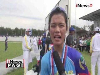 Sempat tidak diunggulkan, pebalap sepeda wanita Jabar raih emas - iNews Pagi 28/09