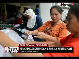 Pengungsi korban banjir bandang Garut masih keluhkan sarana kebersihan - iNews Siang 30/09