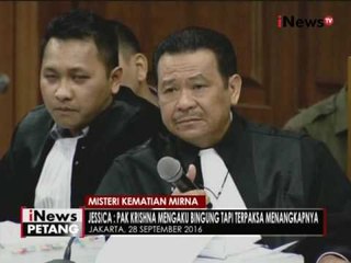 Jessica : saya dipaksa Khrisna Murti mengaku bahwa saya yang meracun Mirna - iNews Petang 29/09