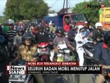 Ukuran terlalu besar, 1 mobil box tersangkut dijembatan di Jombang, Jatim - iNews Siang 03/10