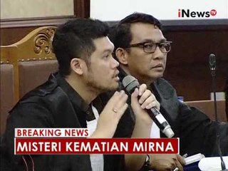 Kuasa hukum keberatan JPU minta Jessica reka ulang di ruang persidangan - iNews Breaking News 28/09