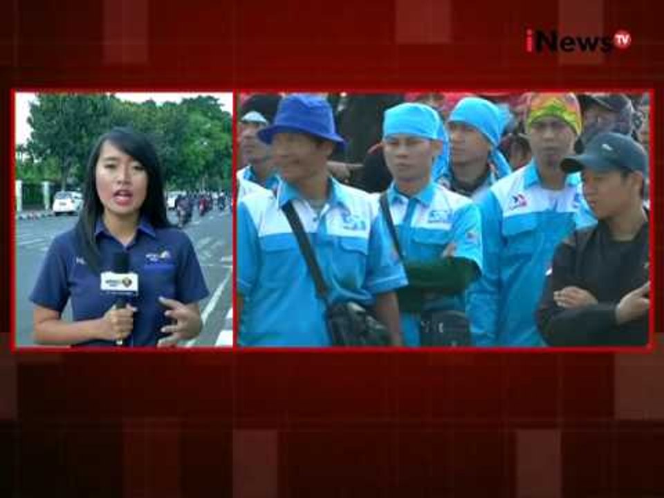 Live report : kondisi terkini demo buruh di depan gedung MA - iNews Petang 29/09