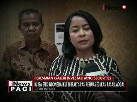 Peresmian galeri investasi MNC Sekurities - iNews Pagi 05/10