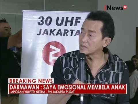 Darmawan : Saya minta maaf apabila bicara tidak berkenan, Saya emosional membela anak saya