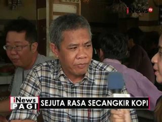 Ngopi yang sudah menjadi tradisi warga Indonesia - iNews Pagi 06/10