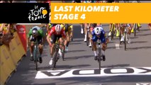 Last kilometer / Flamme rouge - Étape 4 / Stage 4 - Tour de France 2018