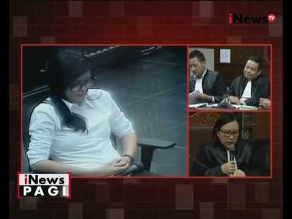 Jessica dituntut 20 tahun penjara oleh Jaksa - iNews Pagi 06/10