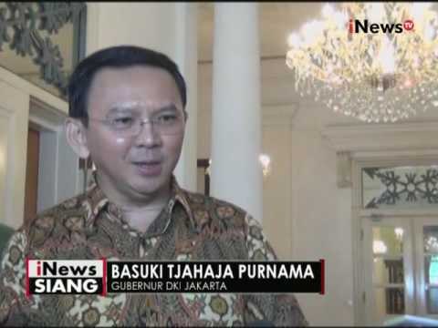 Terkait pelaporan ke Bareskrim, Ahok membantah melakukan penistaan agama - iNews Siang 07/10