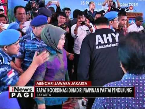 Pasangan Agus & Syilviana gelar rapat koordinasi dengan Partai pendukung - iNews Pagi 07/10