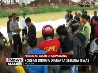 Sesosok jasad pria ditemukan mengambang di aliran Kalimalang - iNews Malam 09/10