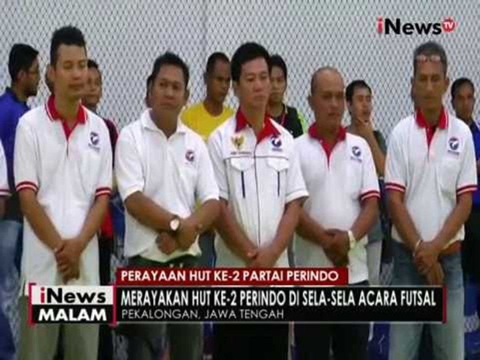 Rayakan hut ke 2, Partai Perindo gelar pesta sedekah laut di Pekalongan - iNews Malam 09/10