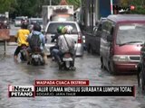 Curah hujan tinggi, jalur utama Sidoarjo menuju Surabaya lumpuh karna banjir - iNews Petang 10/10