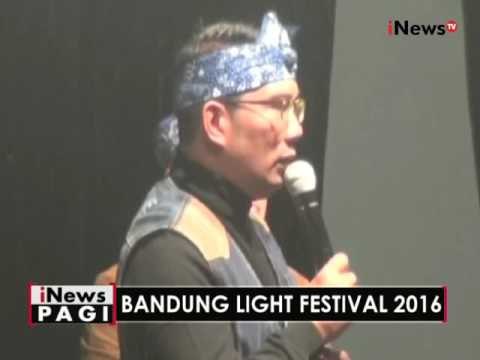 Kemacetan terjadi di beberapa ruas jalan di Bandung akibat Bandung Light Carnaval - iNews Pagi 10/10