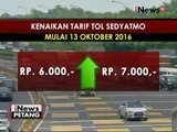 Pengelola jalan Tol Sedyatmo akan menaikan tarif harga mulai 13 Oktober - iNews Petang 11/10