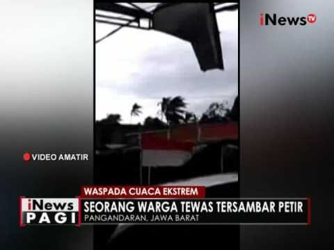 Video amatir, detik-detik terjangan angin Puting Beliung di Pangandaran - iNews Pagi 13/10