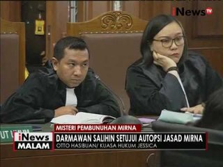Otto Hasibuan : Darmawan Salihin setujui autopsi jasad Mirna - iNews Malam 13/10