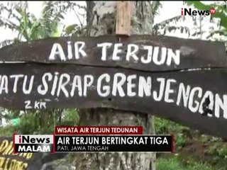 Indahnya air terjun bertingkat Watu Sirab di Pati, Jateng - iNews Malam 11/10