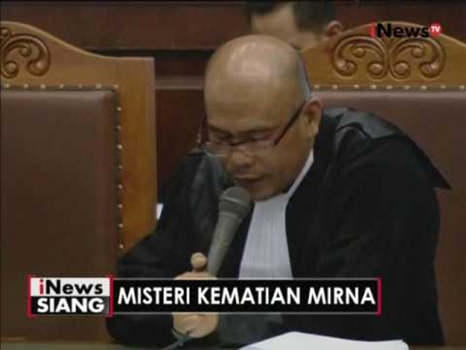 Kuasa hukum Jessica membeberkan motif pembunuhan tidak bisa diungkapkan JPU - iNews Siang 14/10