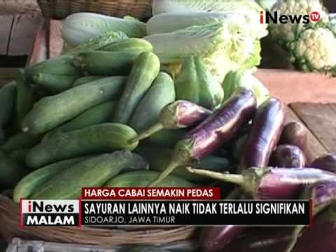 Akibat cuaca buruk, harga sayur mayur di beberapa di Indonesia naik - iNews Malam 13/10