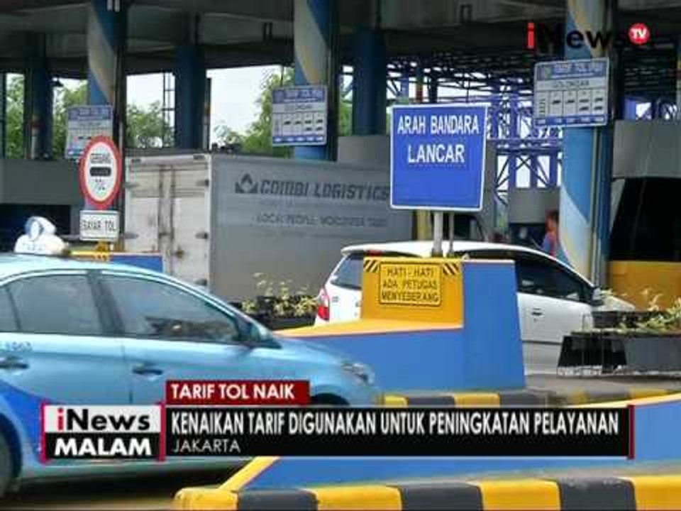 Tarif tol Profesor Sedyatmo mengalami kenaikan rata-rata Rp.1000 - iNews Malam 13/10