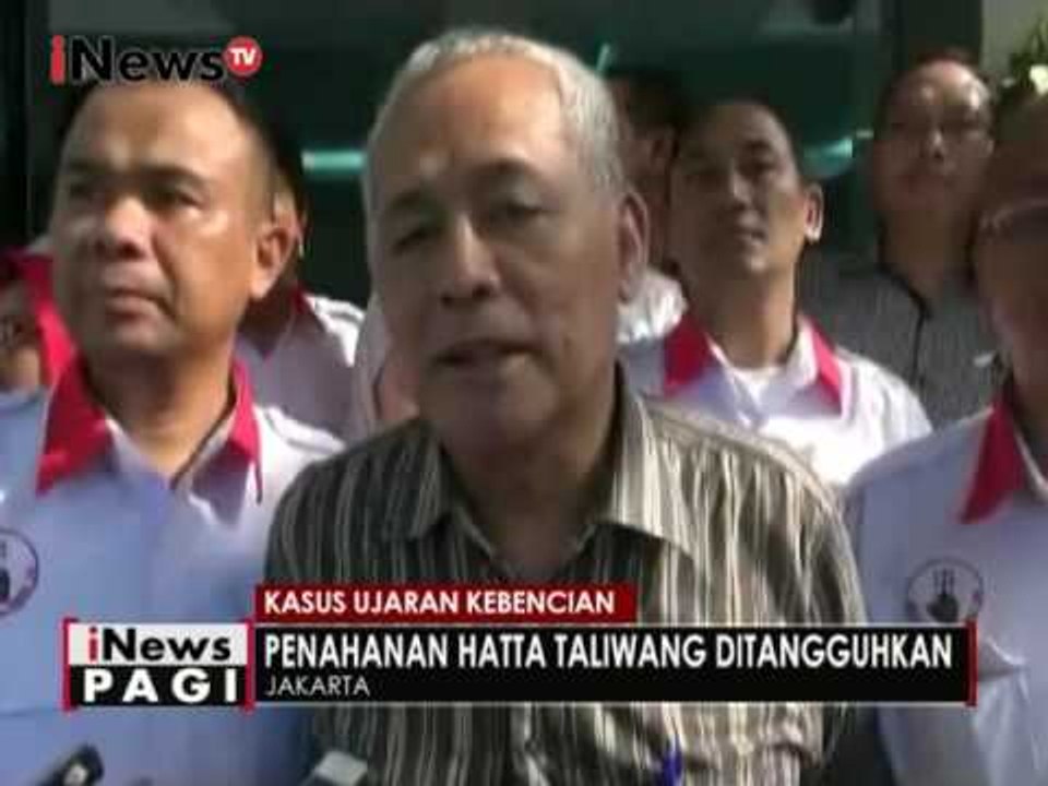 Penangguhan penahanan dikabulkan, Hatta Taliwang dilepas Polda Metro Jaya - iNews Pagi 14/12