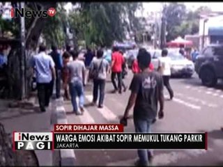 Bertindak koboi, seorang sopir dihajar warga hingga luka - luka - iNews Pagi 14/12