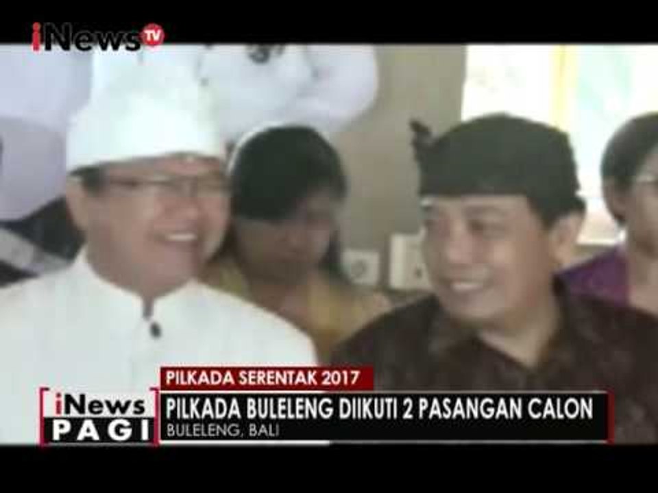 KPUD Buleleng Bali gelar pengundian nomer urut Paslon Pilkada - iNews Pagi 14/12