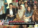 Ahok ajak Sophia Latjuba ke peresmian RPTRA - iNews Siang 19/10