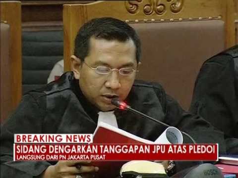 Sidang dengarkan tanggapan JPU atas pledoi Jessica - iNews Breaking News 17/10