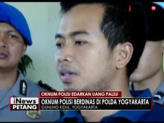 Anggota polisi Polda DIY tertangkap saat mengedarkan uang palsu - iNews Petang 19/10