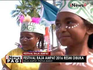 Keseruan Festival Raja Ampat 2016 di Papua - iNews Pagi 19/10