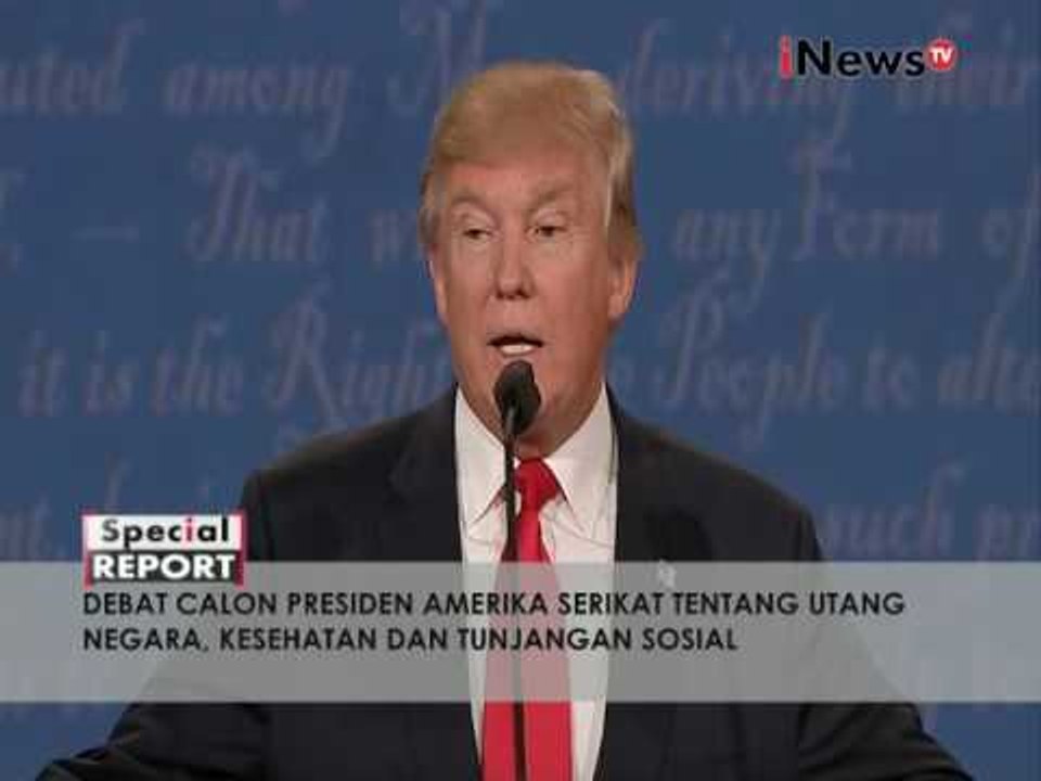 Debat Capres Amerika Serikat 01 - Spesial Report 20/10