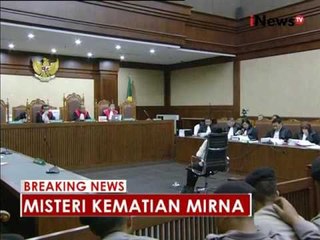 Mirna meninggal bukan karena Sianida, ciri-ciri kematian bukan keracunan - iNews Breaking News 20/10