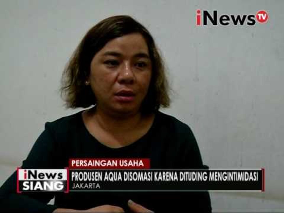 Bisnis air minuman dalam kemasan sangat ketat - iNews Siang 21/10