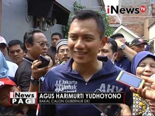 Mencari jawara Jakarta, AHY temui korban penggusuran Bukit Duri - iNews Pagi 21/10