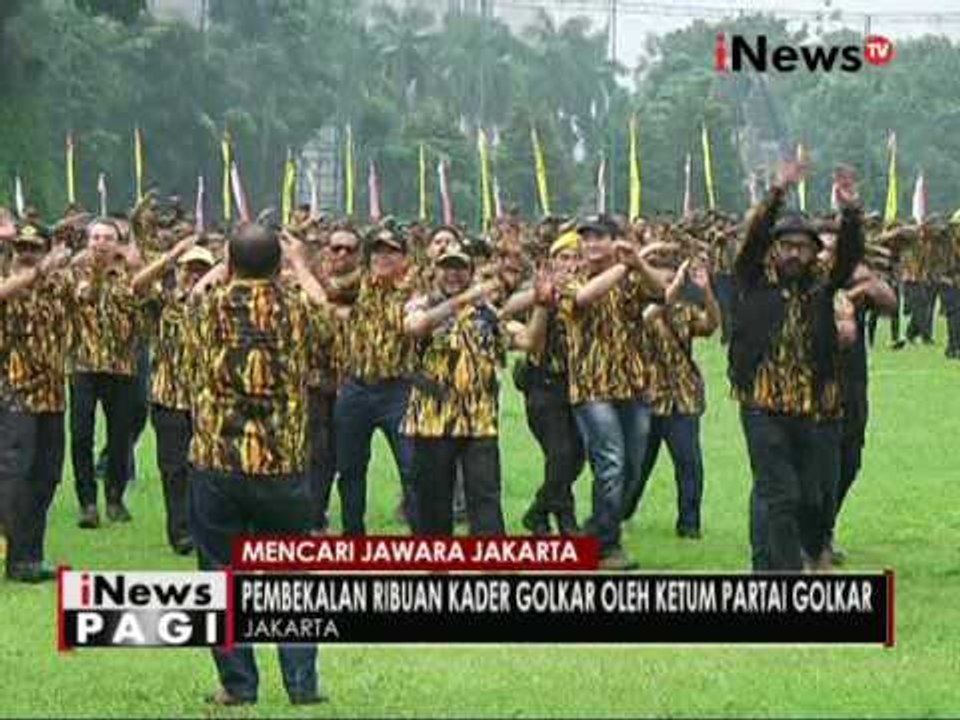 Hadapi Pilkada serentak di Indonesia, Partai Golkar kumpulkan kader di Cibubur - iNews Pagi 24/10