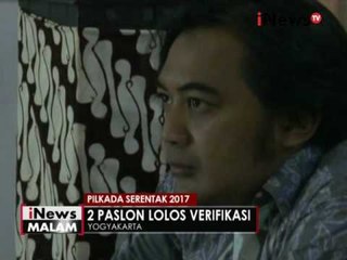 KPU menetapkan serentak pasangan calon pemimpin di Indonesia - iNews Malam 24/10