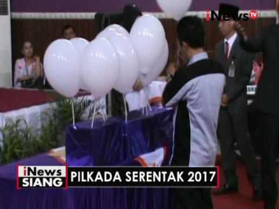 KPUD Lampung lakukan pemilihan nomer Calon Bupati dan Wakil Bupati - iNews Siang 25/10