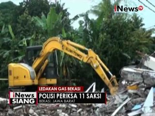 Polisi periksa 11 saksi dalam ledakan gas di Bekasi - iNews Siang 25/10