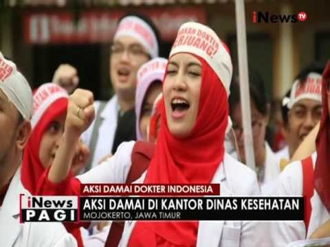 Tak hanya di Jakarta, aksi dalam rangka Hut IDI juga terjadi dibeberapa daerah - iNews Pagi 25/10