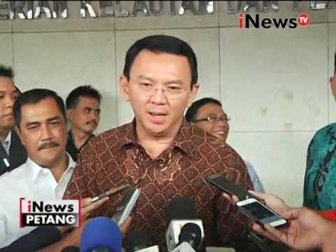 Ahok bikin gaduh, Ahok datangi Bareskrim atas Inisiatif pribadi - iNews Petang 24/10