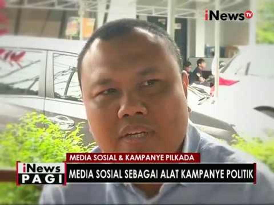 Media Sosial menjadi bagian penting dalam kampanye Pilkada - iNews Pagi 26/10