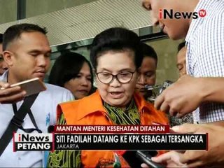 Mantan menteri kesehatan ditahan - iNews Petang 24/10