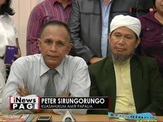 Amir Papalia akan tempuh jalur hukum yang menyebut dirinya wartawan gadungan - iNews Pagi 27/10