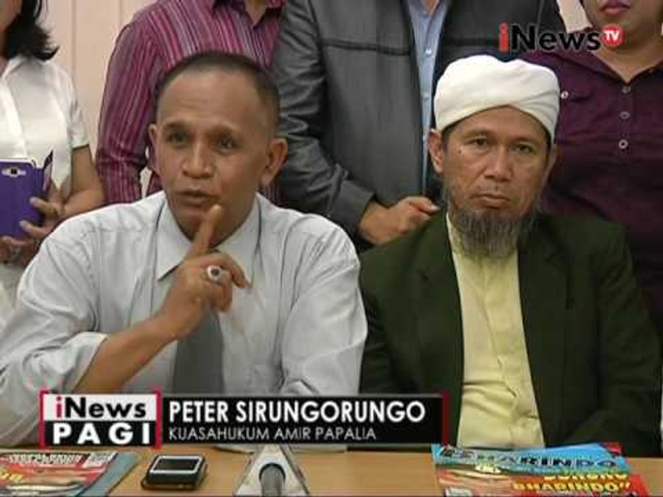 Kuasa Hukum Amir Papalia akan menuju jalur hukum atas pencemaran nama baik - iNews Pagi 27/10