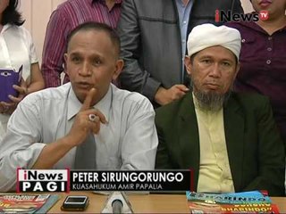 Kuasa Hukum Amir Papalia akan menuju jalur hukum atas pencemaran nama baik - iNews Pagi 27/10