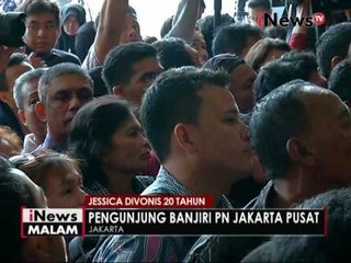 Saat sidang Jessica, Pengadilan Jakarta Pusat mendadak ramai - iNews Malam 27/10
